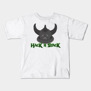 Hack n Stack Warrior helmet Kids T-Shirt